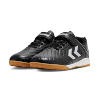 hummel TOP STAR VC 2.0 Zaalvoetbalschoenen (IN) Kids Zwart Wit