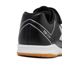 hummel TOP STAR VC 2.0 Zaalvoetbalschoenen (IN) Kids Zwart Wit