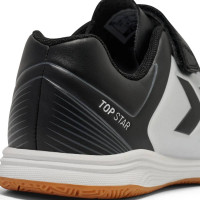 hummel TOP STAR VC 2.0 Zaalvoetbalschoenen (IN) Kids Zilver Zwart