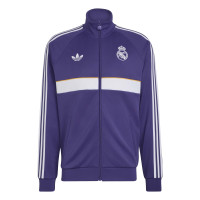Veste d'entraînement adidas Real Madrid Originals mauve, blanc, orange