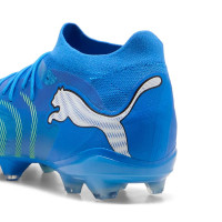 PUMA Future 9 Match Gras / Kunstgras Voetbalschoenen (MG) Blauw Luminous Blue Lime
