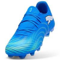 PUMA Future 9 Play Gras / Kunstgras Voetbalschoenen (MG) Blauw Luminous Blue Lime