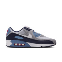 Nike Air Max 90 Sneakers Geyser Grey Work Blue Wit Grijs Zwart