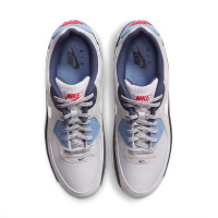 Nike Air Max 90 Sneakers Geyser Grey Work Blue Wit Grijs Zwart