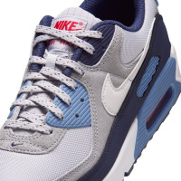 Nike Air Max 90 Sneakers Geyser Grey Work Blue Wit Grijs Zwart