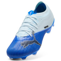 PUMA Ultra Nitro 7 Match Gras / Kunstgras Voetbalschoenen (MG) Lichtblauw Blauw Lime