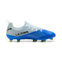 PUMA Ultra 7 Match Gras / Kunstgras Voetbalschoenen (MG) Kids Lichtblauw Blauw Lime