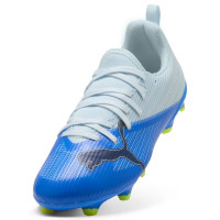 PUMA Ultra 7 Match Gras / Kunstgras Voetbalschoenen (MG) Kids Lichtblauw Blauw Lime