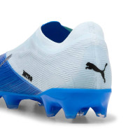 PUMA Ultra Nitro 7 Match Sans Lacets Gazon Naturel Artificiel Chaussures de Foot (MG) Bleu Clair Bleu Lime