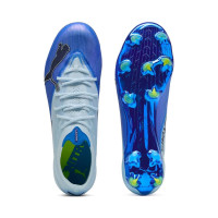 PUMA Ultra Nitro 7 Ultimate Gras Voetbalschoenen (FG) Lichtblauw Blauw Lime