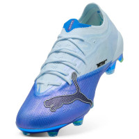 PUMA Ultra Nitro 7 Ultimate Gras Voetbalschoenen (FG) Lichtblauw Blauw Lime