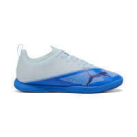 PUMA Ultra 7 Play Zaalvoetbalschoenen (IN) Kids Lichtblauw Blauw Lime
