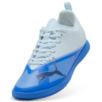 PUMA Ultra 7 Play Zaalvoetbalschoenen (IN) Kids Lichtblauw Blauw Lime