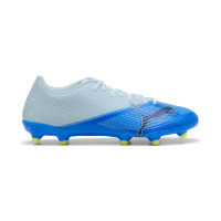 PUMA Ultra 7 Play Gras / Kunstgras Voetbalschoenen (MG) Lichtblauw Blauw Lime