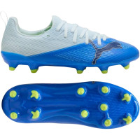 PUMA Ultra 7 Match Gras / Kunstgras Voetbalschoenen (MG) Kids Lichtblauw Blauw Lime