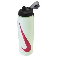 Nike Refuel Locking Drinkbus 709ML Lichtgroen Rood Zwart