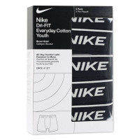 Nike Boxershort 5-Pack Kids Zwart Wit