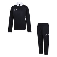 Nike Academy Trainingspak 1/4-Zip Peuters/Kleuters Zwart Wit