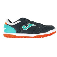 Joma Top Flex Zaalvoetbalschoenen (IN) Kids Donkerblauw Wit Turquoise