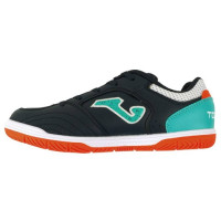Joma Top Flex Zaalvoetbalschoenen (IN) Kids Donkerblauw Wit Turquoise