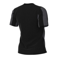 Nike Striped Division V Voetbalshirt Dames Zwart Donkergrijs