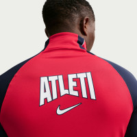 Survêtement Nike Atletico Madrid Strike 1/4-Zip 2026-2027 rouge bleu foncé blanc