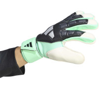 adidas Predator Match Fingersave Keepershandschoenen Zwart Mintgroen Zilver
