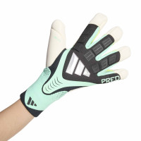 adidas Predator Pro Hybrid Keepershandschoenen Zwart Mintgroen Zilver