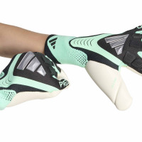 adidas Predator Pro Hybrid Keepershandschoenen Zwart Mintgroen Zilver