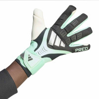 adidas Predator Pro Strap Keepershandschoenen Zwart Mintgroen Zilver