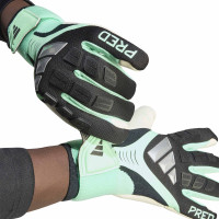 adidas Predator Pro Strap Keepershandschoenen Zwart Mintgroen Zilver