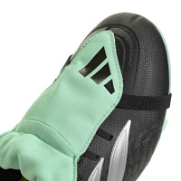 adidas Predator Club FT Gras / Kunstgras Voetbalschoenen (MG) Zwart Zilver Mintgroen