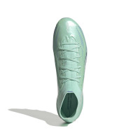 adidas F50 Sparkfusion Elite Mid Gras / Kunstgras Voetbalschoenen (MG) Dames Mintgroen Wit Blauw