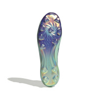 adidas F50 Sparkfusion Elite Mid Gras / Kunstgras Voetbalschoenen (MG) Dames Mintgroen Wit Blauw