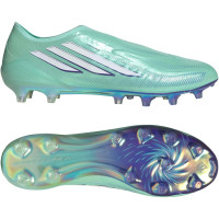 adidas F50 Sparkfusion Elite Veterloze Gras / Kunstgras Voetbalschoenen (MG) Dames Mintgroen Wit Blauw