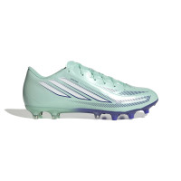 adidas F50 Sparkfusion League Gras / Kunstgras Voetbalschoenen (MG) Dames Mintgroen Wit Blauw