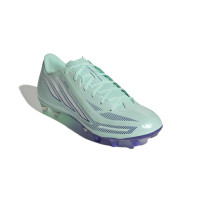 adidas F50 Sparkfusion League Gras / Kunstgras Voetbalschoenen (MG) Dames Mintgroen Wit Blauw