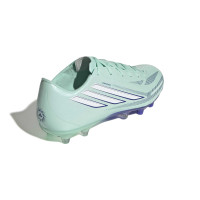adidas F50 Sparkfusion League Gras / Kunstgras Voetbalschoenen (MG) Dames Mintgroen Wit Blauw