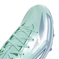 adidas F50 Sparkfusion League Gras / Kunstgras Voetbalschoenen (MG) Dames Mintgroen Wit Blauw
