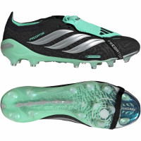 adidas Predator Elite FT Kunstgras Voetbalschoenen (AG) Zwart Zilver Mintgroen