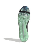 adidas Predator Elite FT Kunstgras Voetbalschoenen (AG) Zwart Zilver Mintgroen