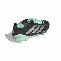 adidas Predator Elite FT Kunstgras Voetbalschoenen (AG) Zwart Zilver Mintgroen