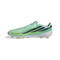 adidas F50 Hyperfast Elite Kunstgras Voetbalschoenen (AG) Mintgroen Zwart Wit