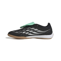 adidas Predator League FT Zaalvoetbalschoenen (IN) Zwart Zilver Mintgroen