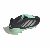 adidas Predator Pro FT Gras Voetbalschoenen (FG) Zwart Zilver Mintgroen
