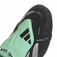 adidas Predator Elite FT Gras Voetbalschoenen (FG) Zwart Zilver Mintgroen
