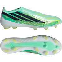 adidas F50 Hyperfast Pro Veterloze Gras Voetbalschoenen (FG) Mintgroen Zwart Wit