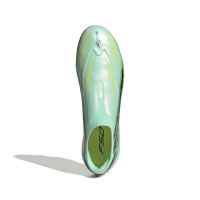 adidas F50 Hyperfast Pro Veterloze Gras Voetbalschoenen (FG) Mintgroen Zwart Wit