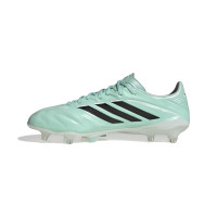 adidas Copa Pure IV Elite Gazon Naturel Chaussures de Foot (FG) Vert Menthe Noir Blanc