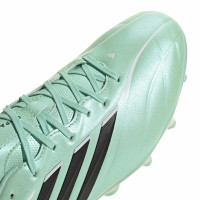 adidas Copa Pure IV League Gras Voetbalschoenen (FG) Mintgroen Zwart Wit